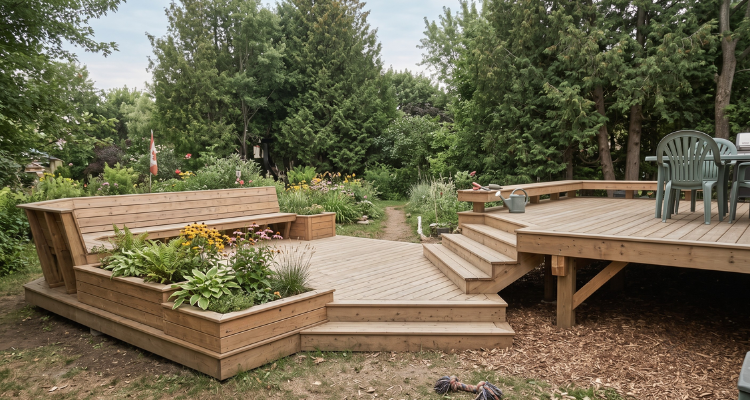 Building Durable Wooden Decks In Russell Using High Grade Landscaping Supplies